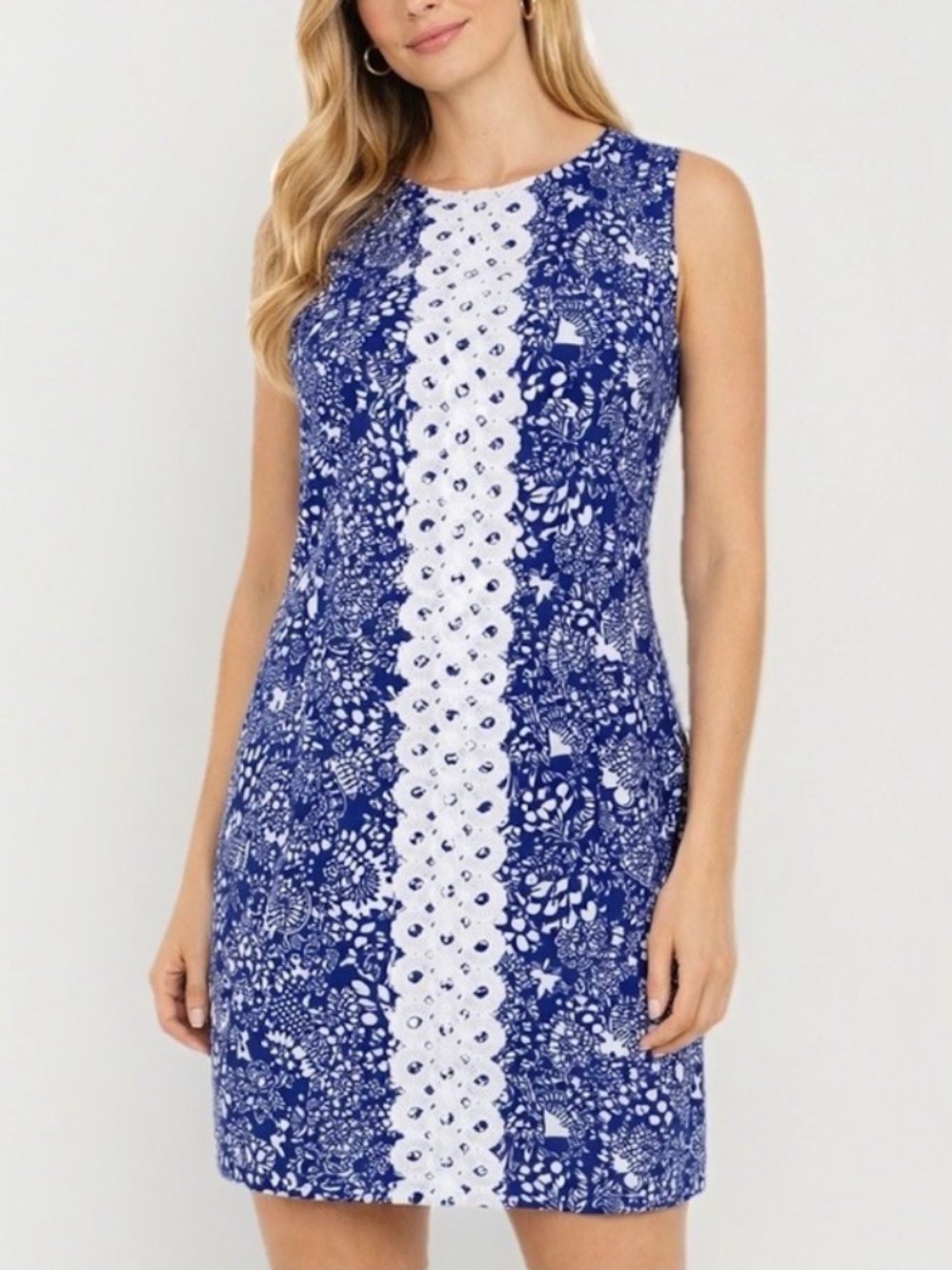 Lilly Pulitzer for Target Blue and White Mini Dress